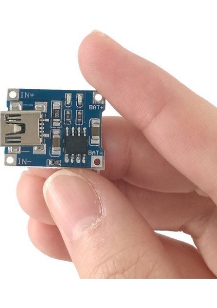Li-Ion Lityum Pil Şarj Modülü TP4056 USB 5V 1A Rmcıgıcm Dıy (Kendin Yap)