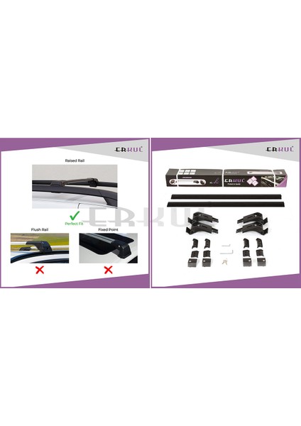 Toyota-Rav4 2006-2013 Ara Atkı Skybar V1 Siyah