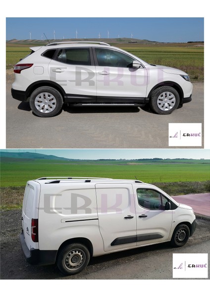 Opel-Vivaro Short 2019 Üzeri Tavan Çıtası Skyport Gri modelleri