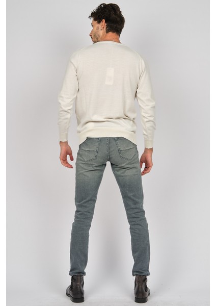 Erkek V Yaka Yün Kazak 0249617 Kemik indirimleri