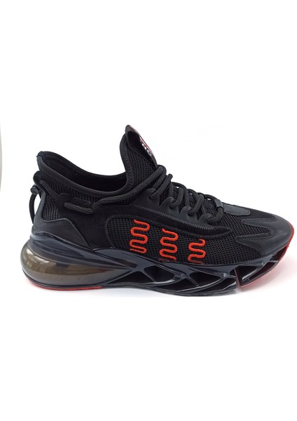 21K403 Siyah Erkek Sneaker Spor Ayakkabı