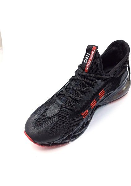 21K403 Siyah Erkek Sneaker Spor Ayakkabı