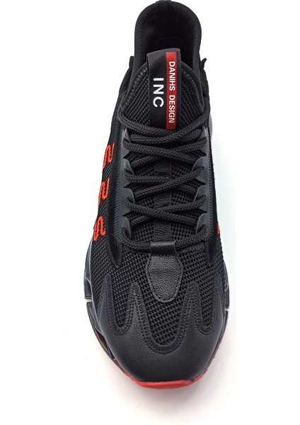 21K403 Siyah Erkek Sneaker Spor Ayakkabı
