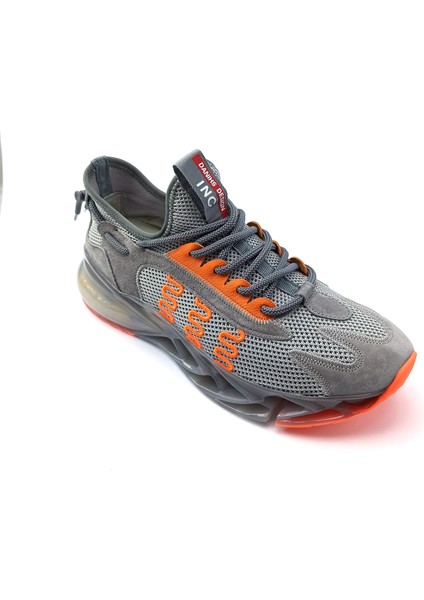 21K403 Gri Erkek Sneaker Spor Ayakkabı