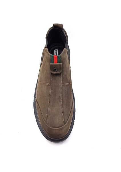 Kahverengi Deri Chelsea Erkek Bot fırsatları