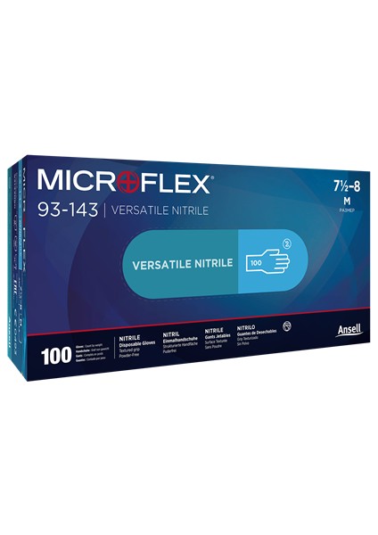 Mıcroflex® 93-143 Tek Kullanımlık Pudrasız Nitril Eldiven