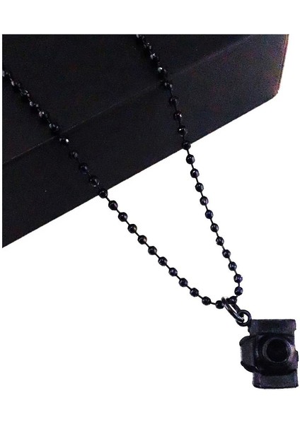 Siyah Renk Fotoğraf Makinesi Kolye fiyatları