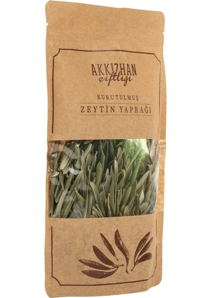 Akkızhan Çiftliği Kurutulmuş Zeytin Yaprağı 50 gr