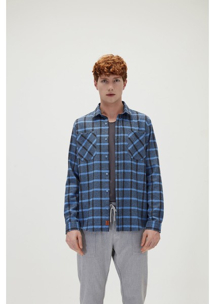 Travıs Gömlek Mavi 21.02.30.005