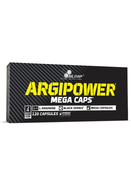 Argıpowe Mega Caps 120 Caps Aromasız Unisex Amino Asitler EKP0125