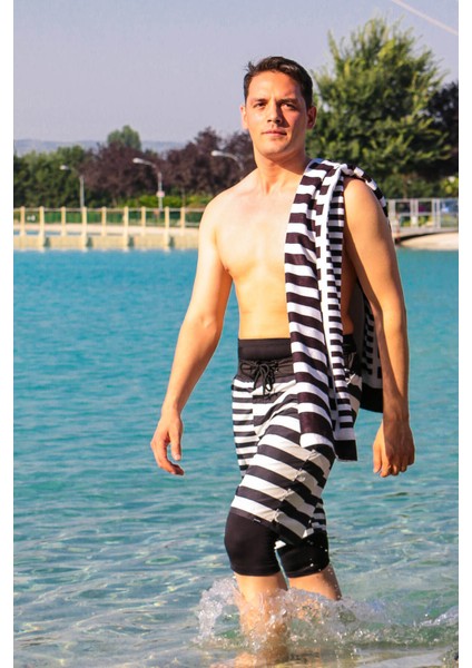 Erkek Tesettür Deniz Şortu S2102