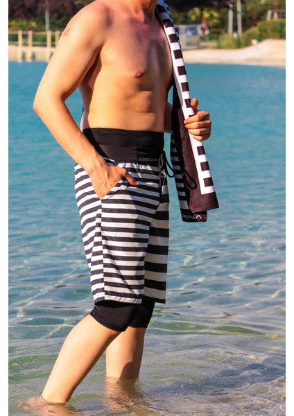 Erkek Tesettür Deniz Şortu S2102 fiyatları