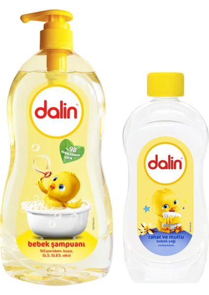 Klasik Bebek Şampuanı 700 ml + 100 ml Mutlu Bebek Yağı