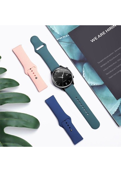 Samsung Galaxy Watch 4 40 / 44 mm Uyumlu Silikon Kordon Premium Spor Kayış Jel Silikon Spor Kordon modelleri