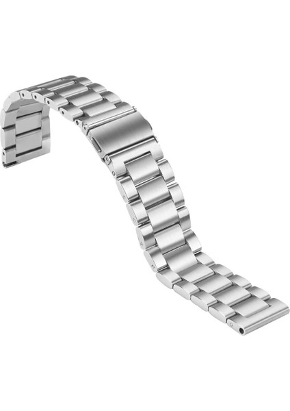 Samsung Galaxy Watch 4 Classic 42 / 46 mm Uyumlu Metal Kordon Premium Paslanmaz Çelik Kayış Baklalı fiyatları