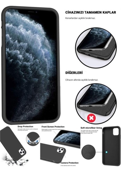 Apple Iphone 7 - 8 Içi Kadife Lansman Silikon Kılıf Mavi fiyatları