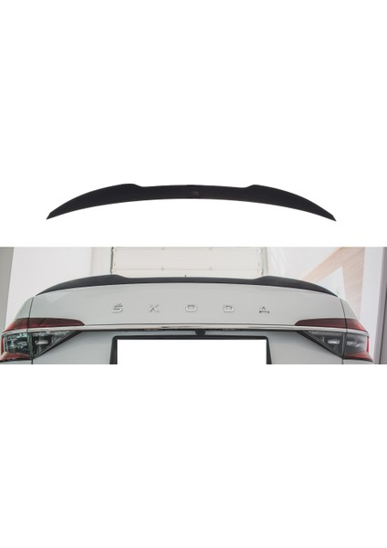 Skoda Super B 2020+ Rs Piona Black Boyalı Spoyler/spoiler fiyatları