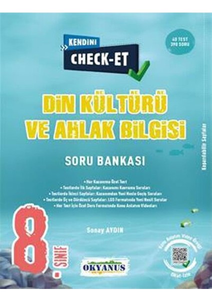 8. Sınıf Kendini Check - Et Din Kültürü ve Ahlak Bilgisi Soru Bankası