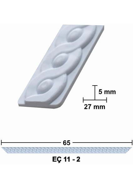 65 cm Esnek Mobilya Çıtası