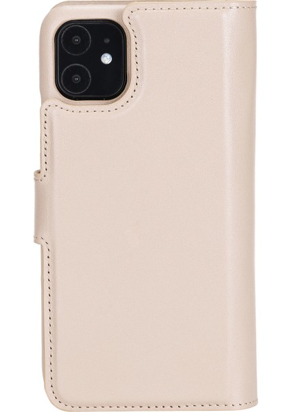 Apple iPhone 11 Florence Açık Pembe Deri Cüzdan Telefon Kılıfı fiyatları