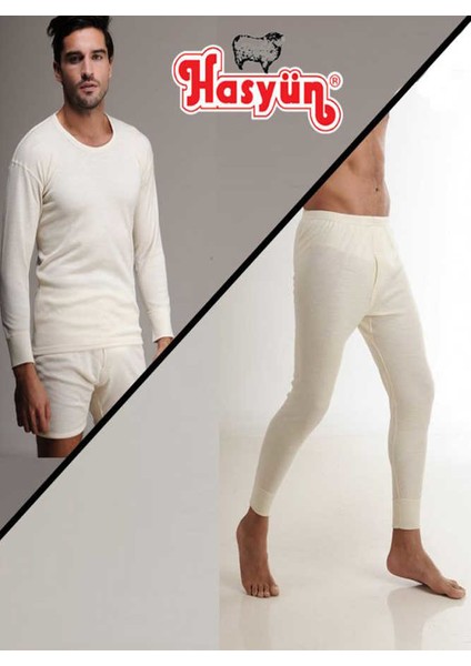 Erkek 2 Li Paket Alt Üst Yün Içlik Set 00100S fiyatları
