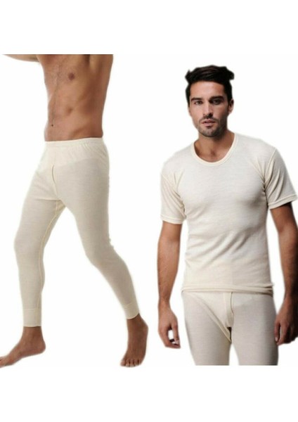 Erkek 2 Li Paket Alt Üst Yün Içlik Set 00101ST