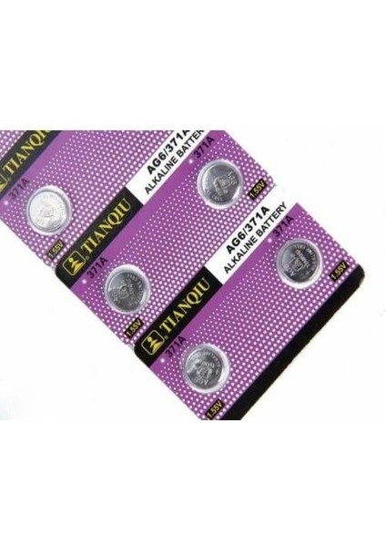Alkalin Ag 6 Pil LR920H/371A Saat Pili Terazi Tartı Oyuncak Pili