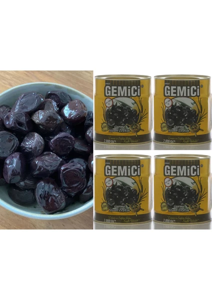 Gurme Siyah Zeytin (4x 2 Kg)