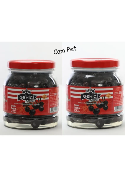 Süper Siyah Zeytin (2x 1 Kg)