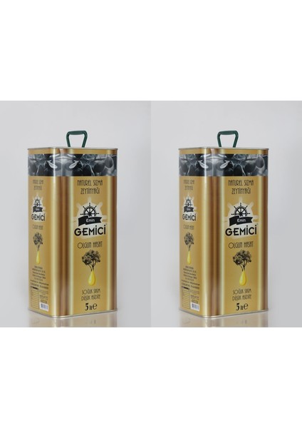 Natürel Sızma Zeytinyağı (2x 5 Lt)