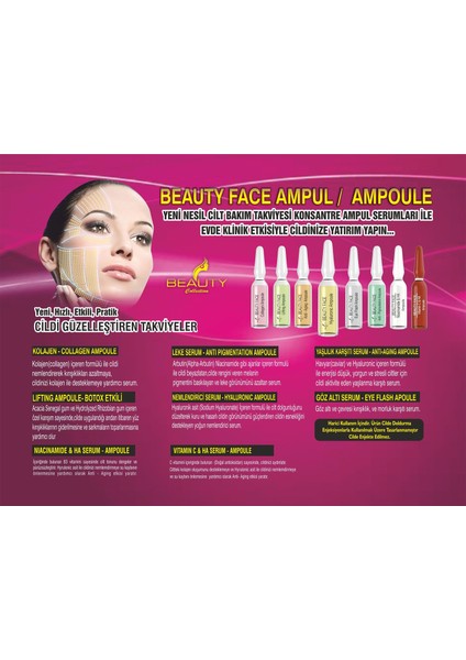 Aydınlatıcı Ton Dengeleyici Yaşlılık Karşıtı Niacinamide Hyalüronik Asit Serum 2 ml (2 A fiyatları