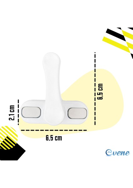 Beyaz Pencere Emniyet Kilidi Çocuk Hırsız Kilidi Çekmeli Pvc 4 Adet