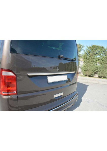 OMSA VW T6.1 Transporter Krom Plaka Üstü Çıta 2020 ve Sonrası