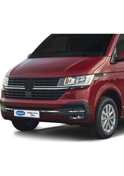 VW T6.1 Caravelle Krom Ön Tampon Alt Izgara 4 Parça 2020 ve Sonrası