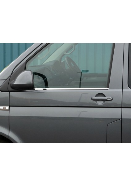 VW T6.1 Caravelle Krom Cam Çıtası 2 Parça 2020 ve Sonrası