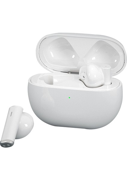 Jx-6s Akıllı Gürültü Azaltma Dokunmatik Bluetooth Kulaklık Beyaz (Yurt Dışından)