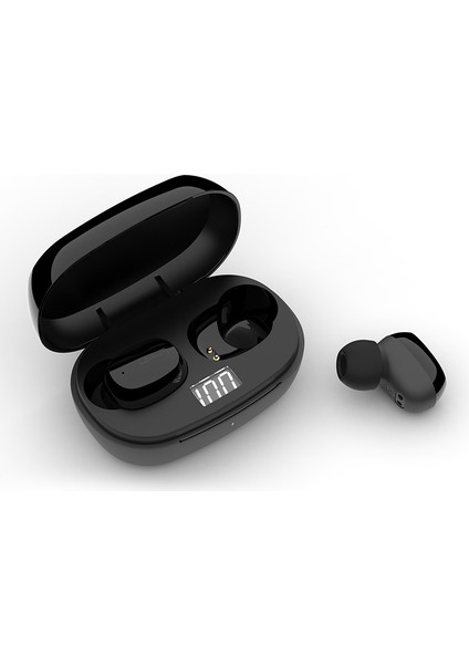 TWS-Q9S Stereo Gerçek Kablosuz Bluetooth Kulaklık Siyah (Yurt Dışından)