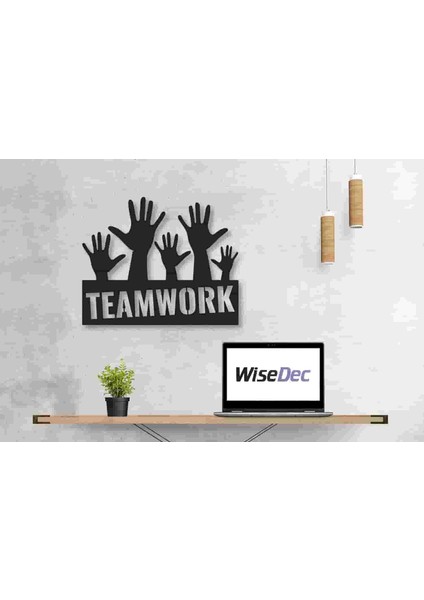 Team Work Metal Tablo