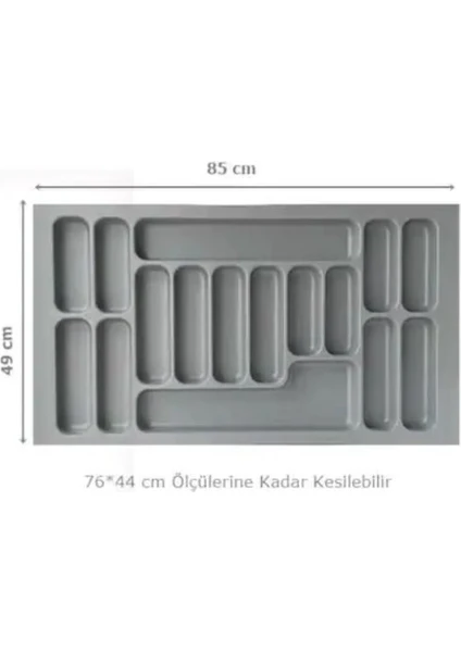 Çekmece Içi 85X49 Kaşıklık Bıçaklık Mutfak Çekmece Içi Ücretsiz Kesim