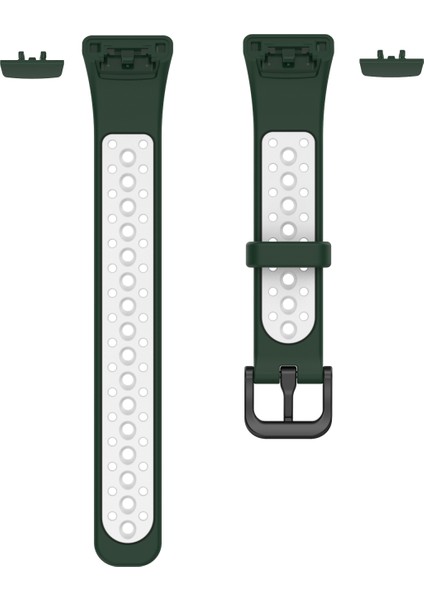 Huawei Band 6 / Honor Band 6 İçin Nefes Silikon Kayışı (Yurt Dışından)