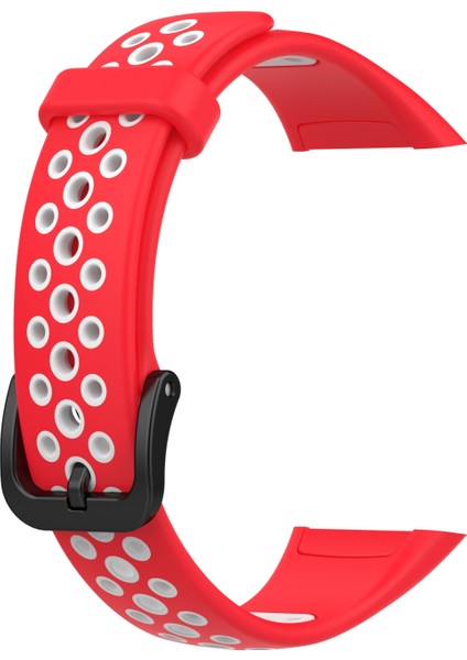 Huawei Band 6 / Honor Band 6 İçin Nefes Silikon Kayışı (Yurt Dışından) fırsatları