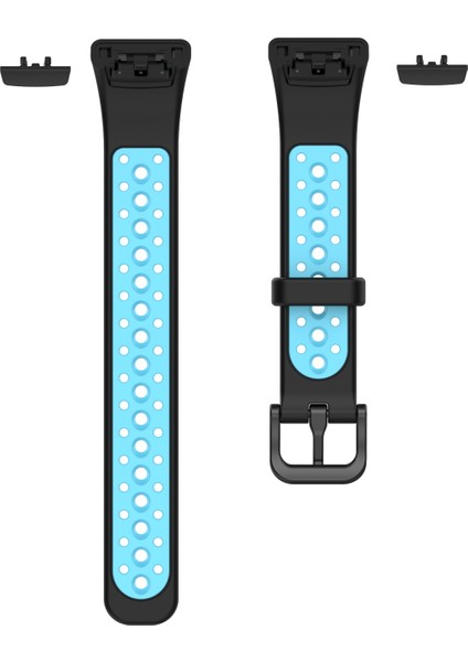Huawei Band 6 / Honor Band 6 İçin Nefes Silikon Kayışı (Yurt Dışından) modelleri
