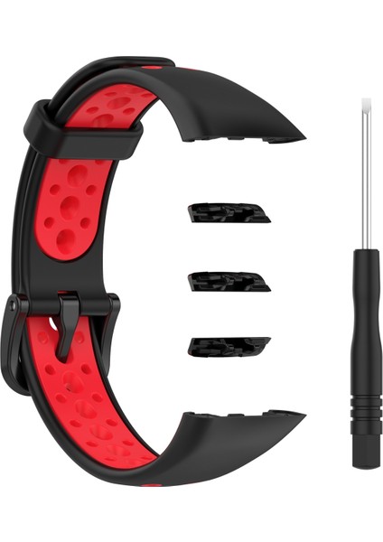 Huawei Band 6 / Honor Band 6 İçin Nefes Silikon Kayışı (Yurt Dışından) fiyatları