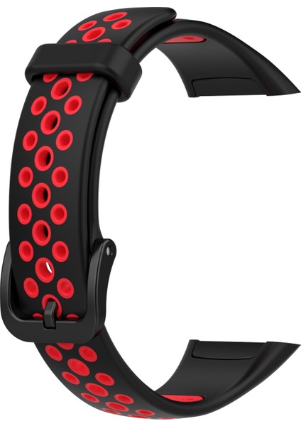 Huawei Band 6 / Honor Band 6 İçin Nefes Silikon Kayışı (Yurt Dışından) fırsatları