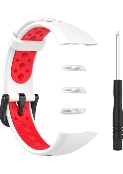 Huawei Band 6 / Honor Band 6 İçin Nefes Silikon Kayışı (Yurt Dışından) fiyatları