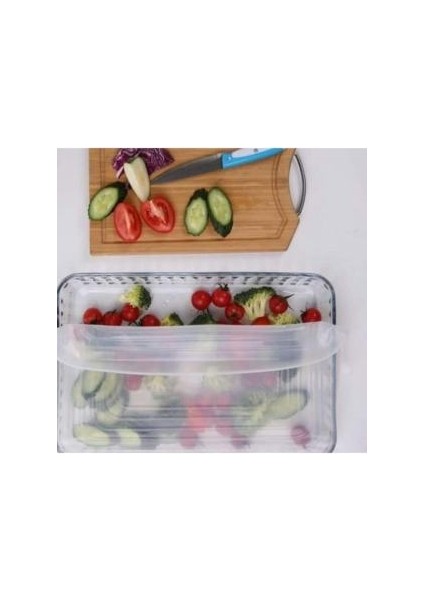 Dikdörtgen Silikon Borcam Kapak