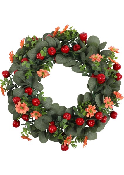 46 cm Noel Çelengi Parti Dekorasyonu (Yurt Dışından)