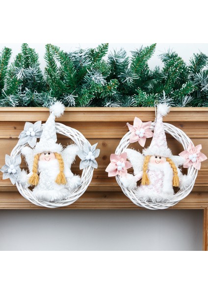 25 cm Yılbaşı Çelengi Yılbaşı Ağacı Kolye (Yurt Dışından) fiyatları
