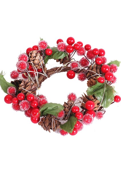 10 cm Noel Dekorasyonu Noel Çelengi (Yurt Dışından)