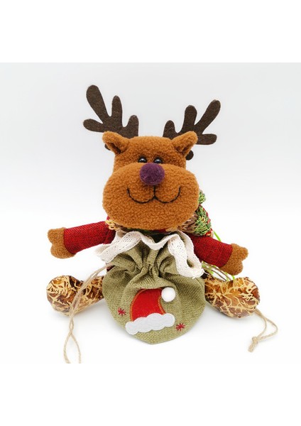 3 Adet Şeker Çanta Noel Süslemeleri (Yurt Dışından) modelleri
